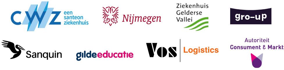 Logos klanten T4Change Logos klanten T4Change