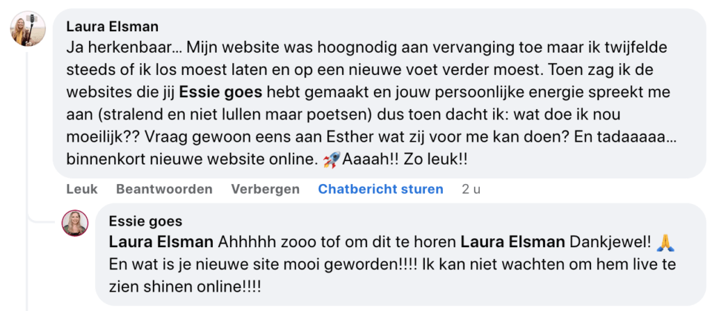 Laura reactie review