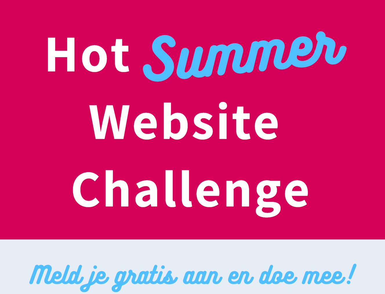 Gratis website challenge hot summer